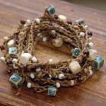 Elegant Oriental Wood Cera..