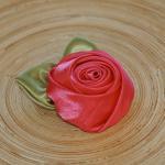 Cherry Pink Satin Rose Hai..